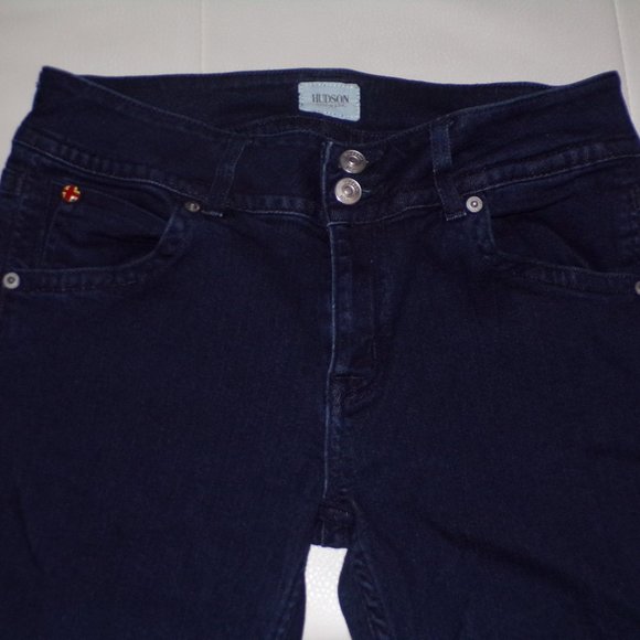 Hudson Women's Jeans DK Blue Boot cut - Picture 4 of 8